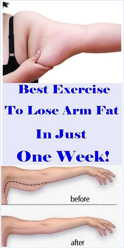 You can easily lose arm fat in a week. Pin on Fitness & Workouts for Women