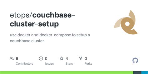 Github Etops Couchbase Cluster Setup Use Docker And Docker Compose