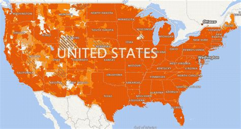 4g Lte Coverage In The Us Map Map