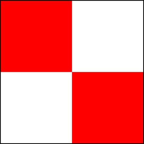 Because morse code has a long range, it was also used to transmit the international maritime emergency frequency (500 khz), which was monitored by nato ships at sea. Letter U "Uniform" Signal Flag, International Code of ...