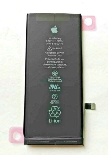 Original Apple Iphone Xr Akku Batterie Apn 616 00471 2942mah