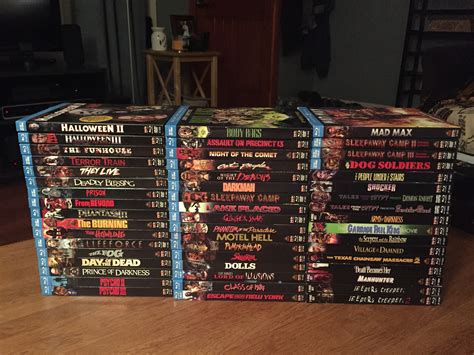 My Scream Factory Collection Including All Collectors Editions To