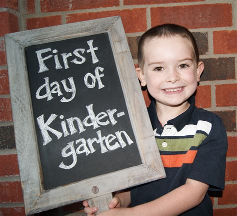 First Day Of Kindergarten Kindergarten First Day Kindergarten