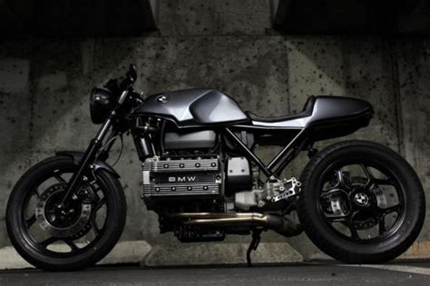 Selle e codini, fari anteriori e posteriori, caschi vintage, abbigliamento moto. 1984 BMW K100 Custom Built Cafe Racer Show Quality Motorcycle