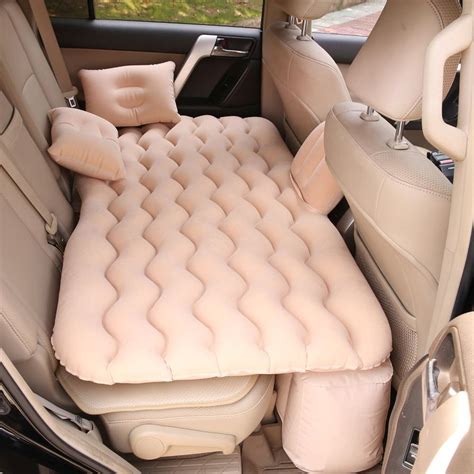 Cheap Airbed Car Seat Mattress Air Inflation Sofa Multifunction With Bag Repair Outfit 2 Pillows