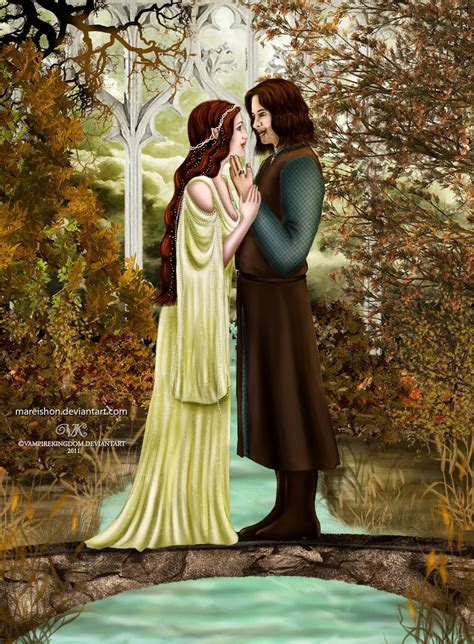Arwen And Aragorn By Mareishon On Deviantart