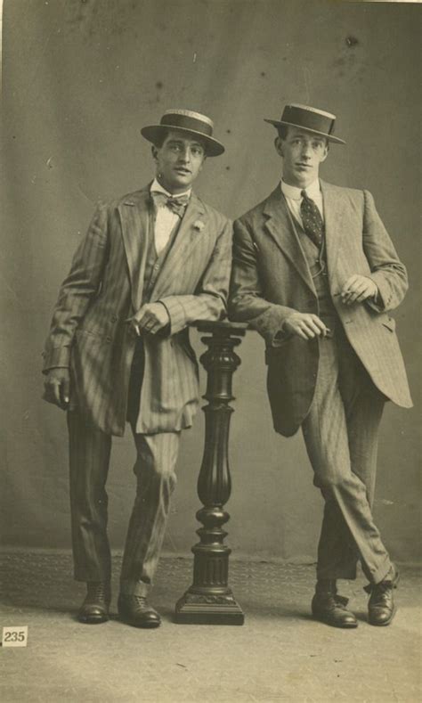 Edwardian Era Male Fashion