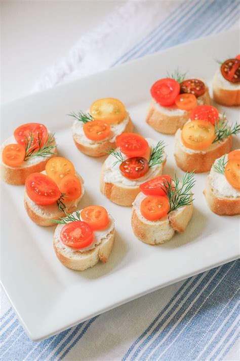 Easy Summer Starter Tomato And Goat Cheese Crostinis Recipe Recipe