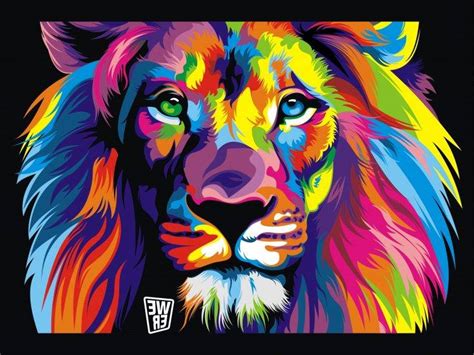 Design your everyday with removable colorful animals wallpaper you'll love. colorful, Black Background, Animals, Artwork, Digital Art ...