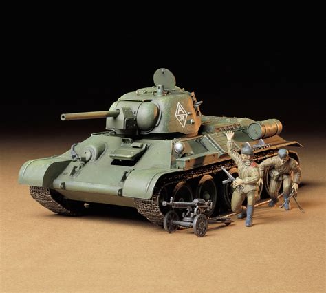 Military Armor Models And Kits Tamiya 35049 Wwii Soviet T3476 Model 1942