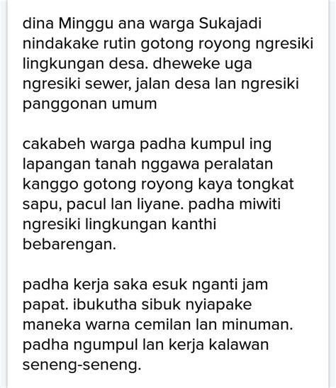 Cerpen Gotong Royong – Penggambar