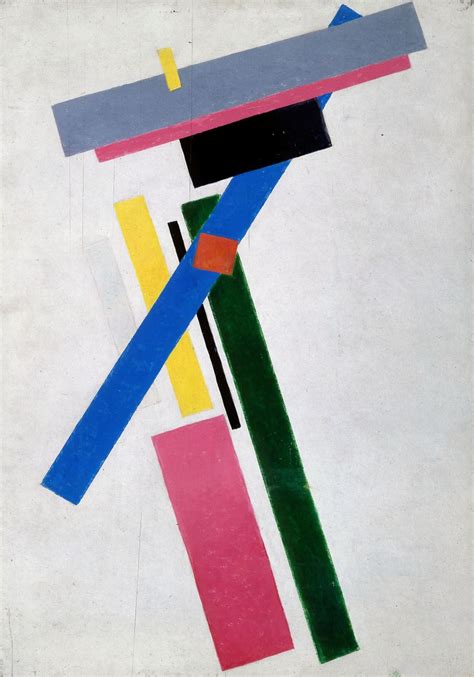 Kazimir Malevich Suprematistová Konstrukce Barvy Abstract Artists