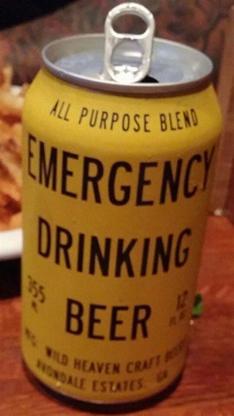 Emergency Drinking Beer Drinking Beer Beer Emergency