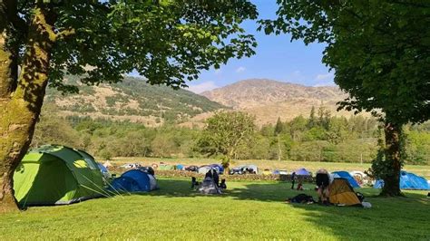 Beinglas Farm Campsite Camping Scotland