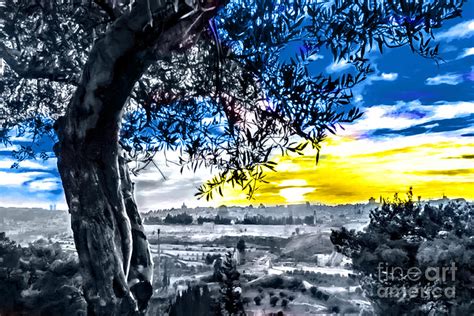 Blue Sky Over Jerusalem Photograph By Munir Alawi Fine Art America