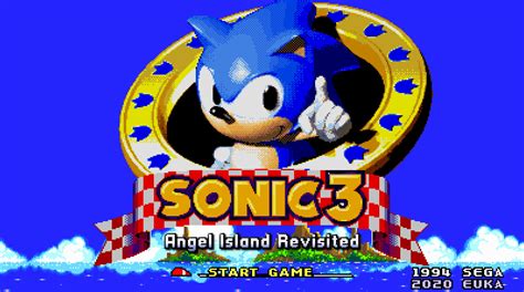 Sonic 3 Sandk Title Screen Sprite Mod Support Sonic 3 Air Mods