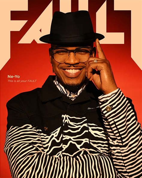 ne yo fault magazine covershoot and interview fault magazine