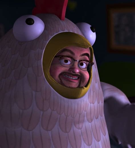 Its The Chicken Man Rex Toy Story 2 Toy Story Free Poster