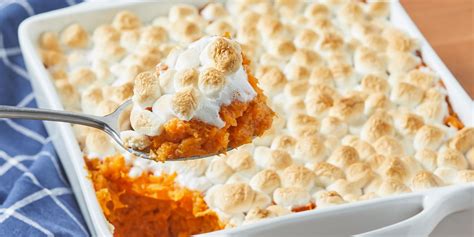 Mashed Sweet Potatoes With Marshmallows Recipe