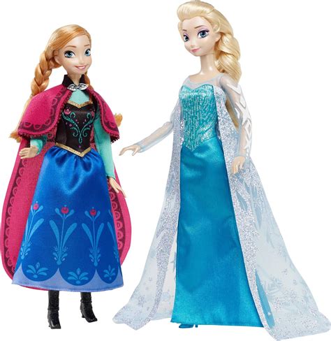 Amazon Es Disney Frozen Mu Eca Anna Y Elsa Mattel Ckl Juguetes Y Juegos
