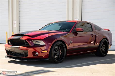 Red Ford Mustang Shelby Gt500 Super Snake Images And Photos Finder