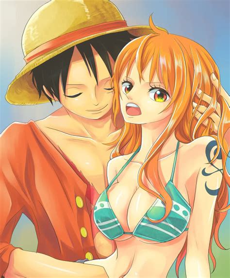 Luffy And Nami Caught Luffyxnami Photo 25017764 Fanpop