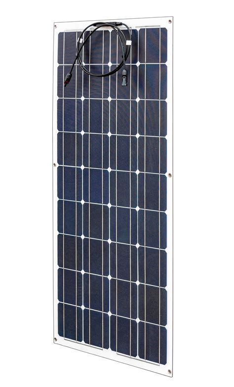 Zestaw solarny bateria słoneczna 100W 12V Elastyczny (Panel solarny ...