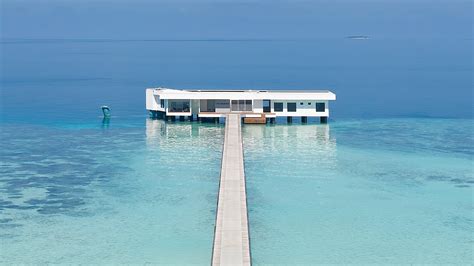 The Worlds First Underwater Hotel Villa Opens In The Maldives