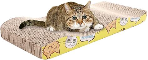 Zfranc Wave Curved Cat Scratcher Board Lounge Animals