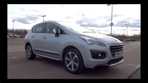 2015 Peugeot 3008 16 Bluehdi 120 Sands Allure Start Up And Full Vehicle