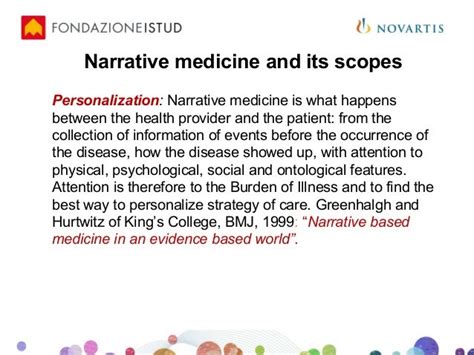 Narrative Medicine As A Tool To Detect The Burden Of Illness