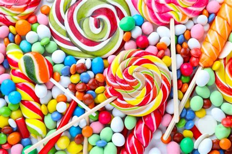Many Different Yummy Candies Stock Photo Image Of Holiday Lollipop