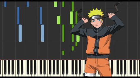 Naruto Shippuden Blue Bird Op 3 Piano Tutorial Youtube