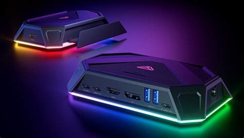 Jsaux Launch Their Steam Deck Rgb Backplate And Rgb Docking Station