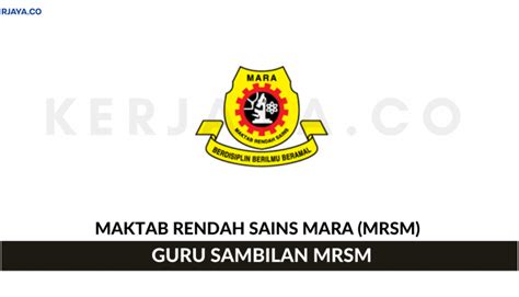 September 2 at 2:34 am ·. Maktab Rendah Sains Mara (MRSM) Langkawi • Kerja Kosong ...
