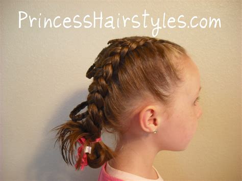 Fancy Princess Braids Hairstyles For Girls Princess Hairstyles