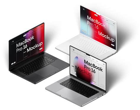Macbook Pro 16 Mockups — Psd Mockups And Freebies Mrmockup