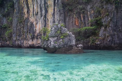 Island Ocean Views Near Phuket Thailand With Blues Turquoise And