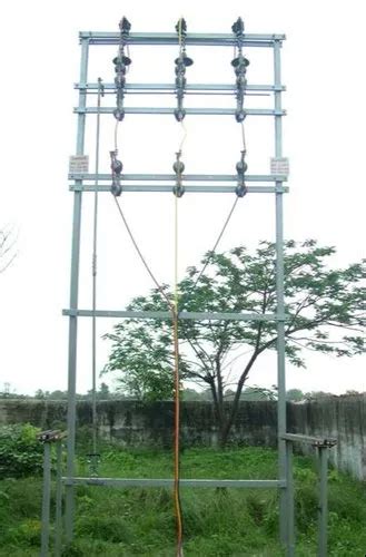 Double Pole Structure Shape Square Power Grid Switchgear Pvt Ltd