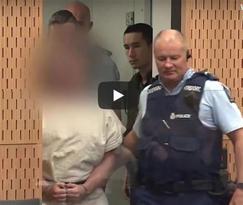 christchurch mosque attacks accused gunman appears in court via video link asia pacific report