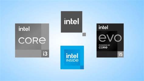Intel Evo Intel Core Intel Inside De Nouveaux Logos Qui Font Parler