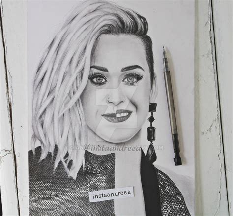 Katy Perry Drawing By Andreeacj On Deviantart