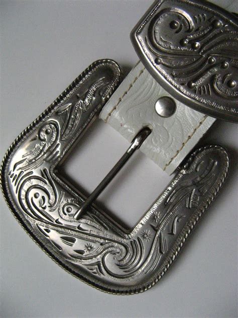 Vintage Silver Western Belt Buckles Literacy Ontario Central South