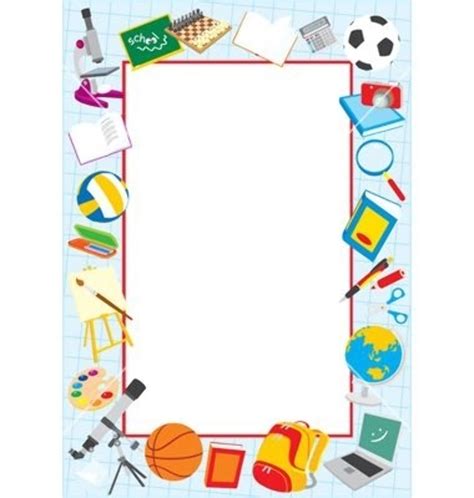 Download High Quality Back To School Clipart Border Transparent Png