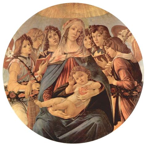 Madonna Della Melagrana Botticelli Wf1879 Madonna Reprodukcja Na