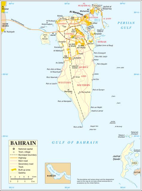 Weltkarte (politisch) mit städten, orten, straßen, flüssen, seen, bergen und landmarks. Landkarten Bahrain (Politische Karte) : Weltkarte.com ...