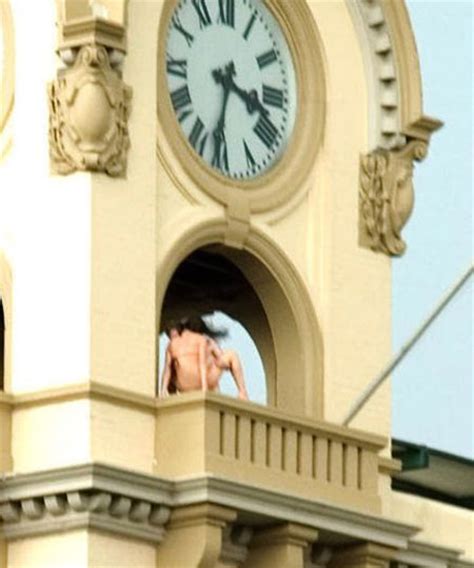 Couple Have Sex On Clock Tower In Sydney Centre As Shoppers Look On