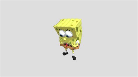 Spongebob Death Download Free 3d Model By Mohdakmalmahyudin