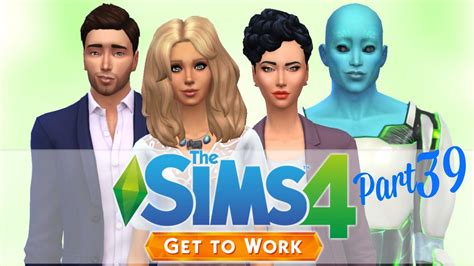 Lets Play The Sims 4 Get To Work Part 39 Wormhole Generator Youtube