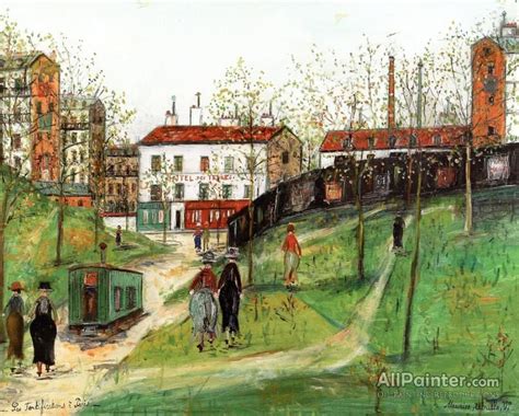 Maurice Utrillo The Fortifications Of Paris Oil Painting Reproductions
